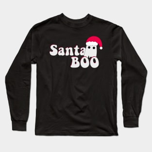 Santa Boo Long Sleeve T-Shirt